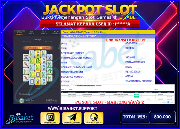 SLOT MAHJONG 2