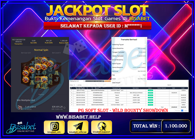 SLOT PG BOUNTY SHOWDOWN